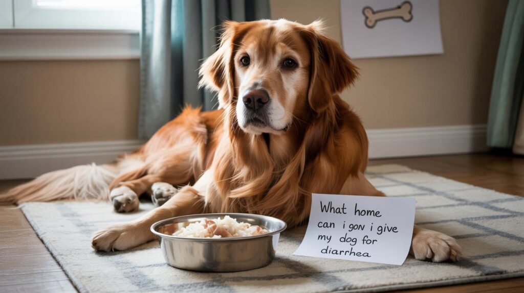 How Can I Treat My Dog's Diarrhea at Home?