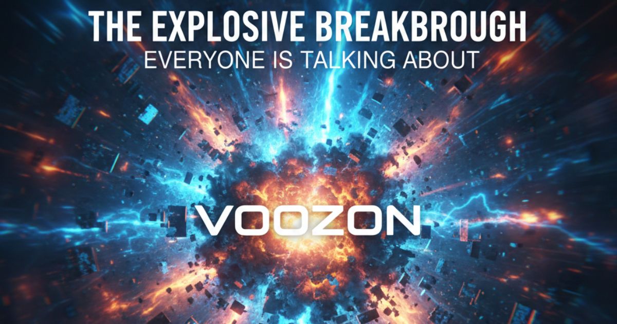 Voozon The Explosive Breakthrough Everyone Is Talking About 